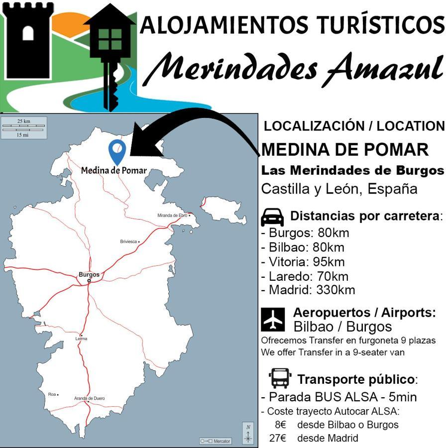 Merindades Amazul Milano - Piso Turistico - Medina De Pomar Kültér fotó